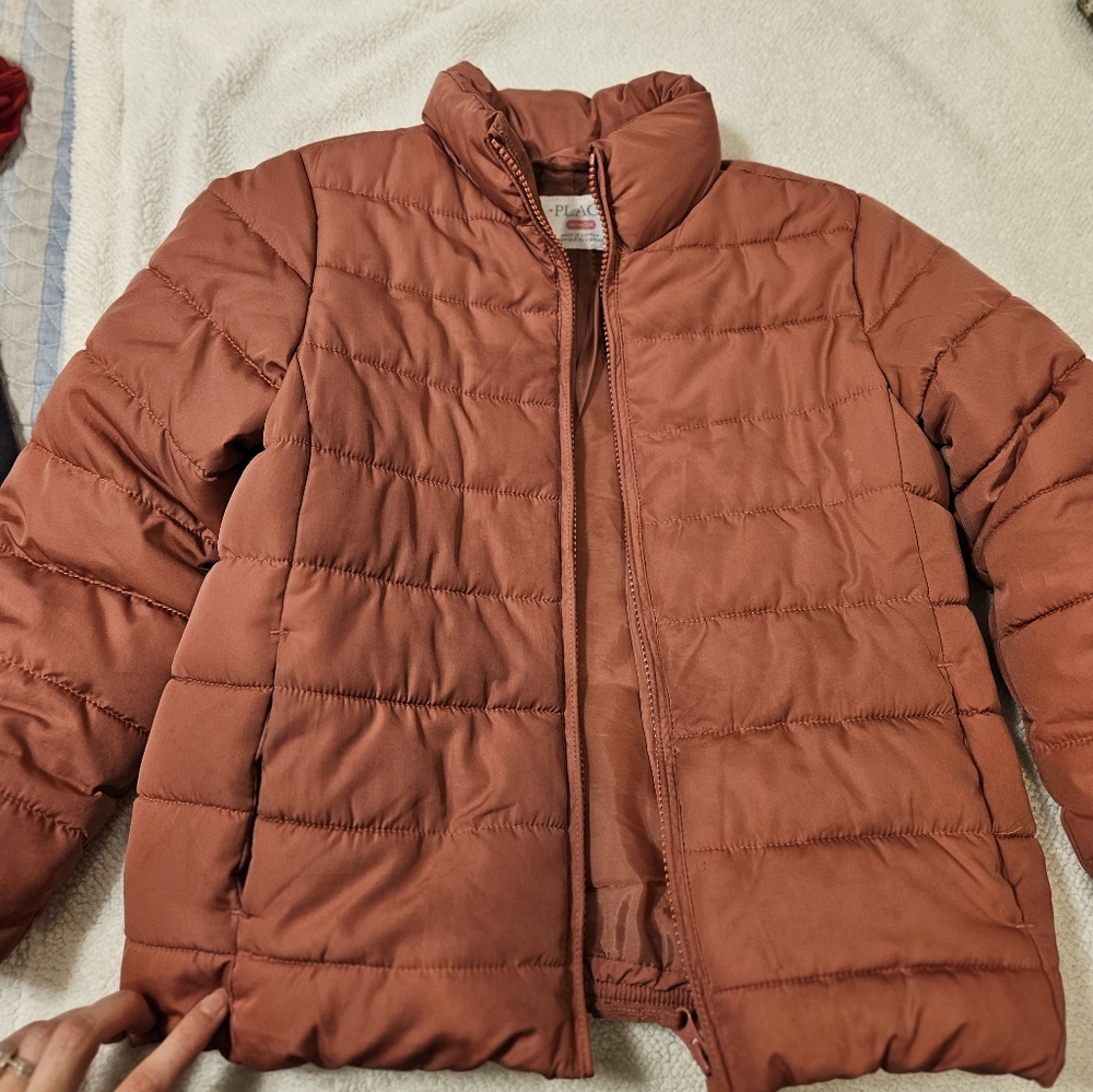 Pink Children's place girl's puffer jacket
